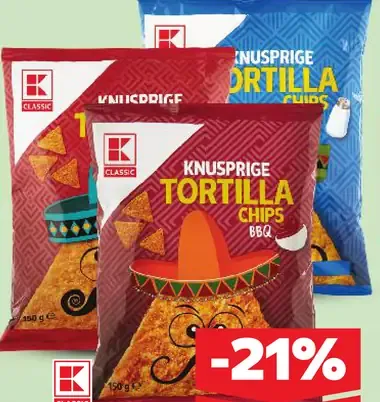 K-Classic tortila chips