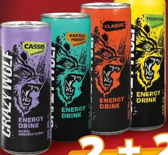 Energetický nápoj rôzne druhy