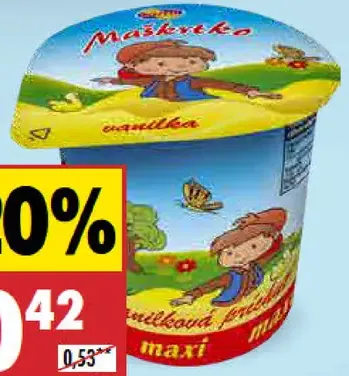 Maškrtník Kyslomliečný dezert