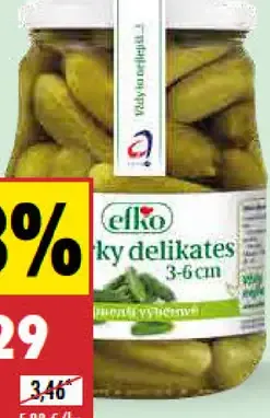 Efko Uhorky delikates 3-6 cm