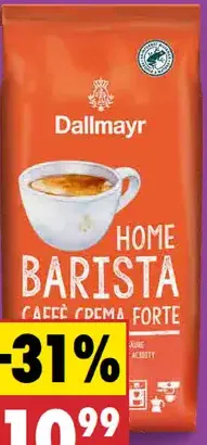 Dallmayr Káva zrnková Home Barista