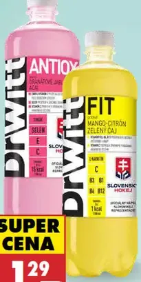 Dr. Witt Ochutená voda Fit