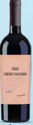 Shiraz Cabernet Sauvignon Austrália Vino červené