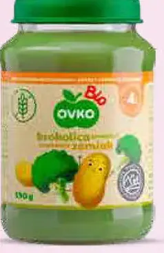 Ovko Príkrm brokolica, zemiak Bio
