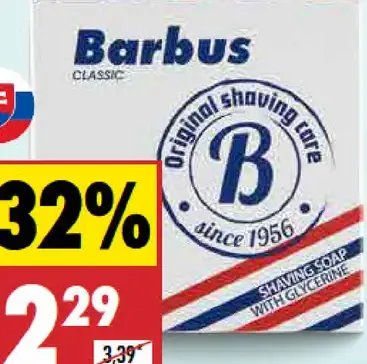 Classic Barbus mydlo na holenie