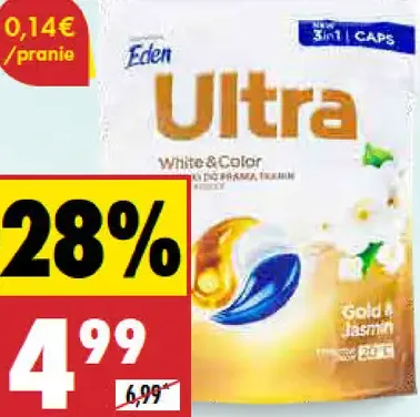 Ultra Kapsuly na pranie Gold Jasmin