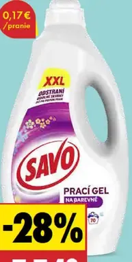 Savo Gél na pranie farebný