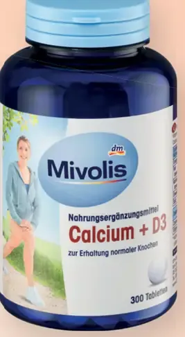 Mivolis Calcium + D3 tablety