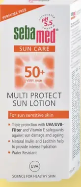 Sebamed SUN CARE MULTI PROTECT mlieko na opaľovanie s OF 50+