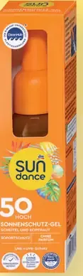 Sundance gél na ochranu pokožky hlavy pred slnkom s OF 50