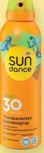 Sundance SPORT transparentný sprej na opaľovanie s OF 30