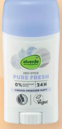 Alverde Natukosmetik Pure Fresh dámsky tuhý dezodorant