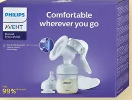 PHILIPS manuálna odsávačka materského mlieka