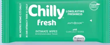 Chilly Fresh vlhčené utierky na intimnú hygienu