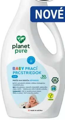 Planet pure BABY tekutý prací gél