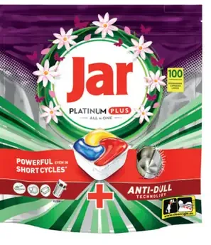 Jar PLATINUM PLUS kapsuly do umývačky riadu