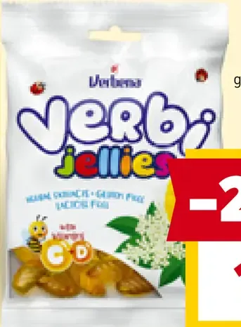 Verbena jellies gumové cukríky