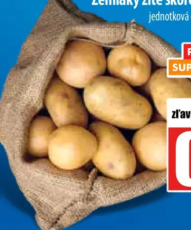 Zemiaky žlté skoré voľné