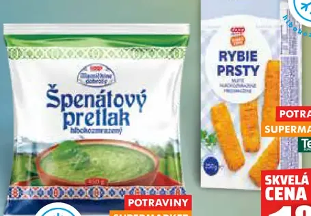 Mamkine dobroty Špenátový pretlak hlbokozmrazený