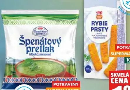 Dobrá cena Rybie prsty mleté hlbokozmrazené