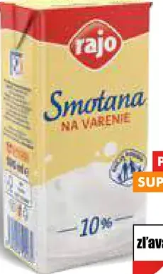Smotana na varenie 10%