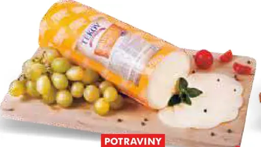 Tekovský salámový syr údený
