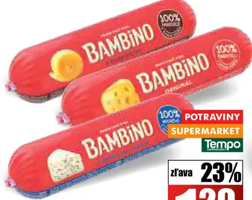 Bambino črievko 3 druhy