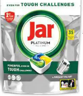 Jar Platinum kapsuly do umývačky riadu