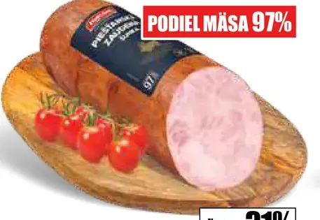 Tradícia Piešťanská zaúdená šunka