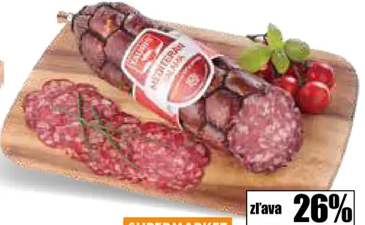 Tradičná kvalita Mediteran saláma