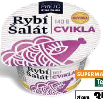 Ryba Rybí šalát Cvikla