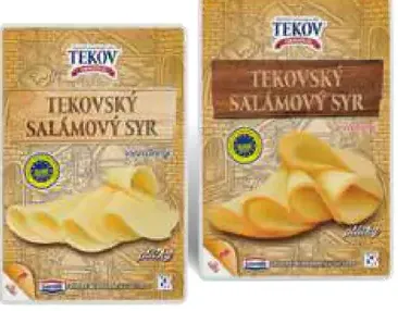 Tekovský Salámový syr plátky