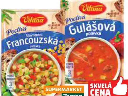 Vitana Poctivá polievka francúzska - gulášová
