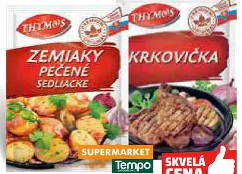 Thyms Zemiaky pečené sedliacke - krkovička