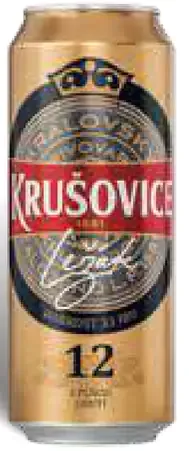 Krušovice Ležiak 12% plechovka
