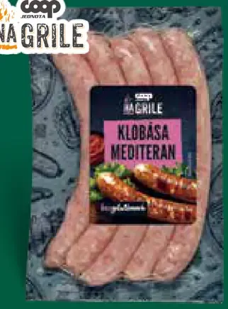 Coop Na Grile Klobása Mediteran