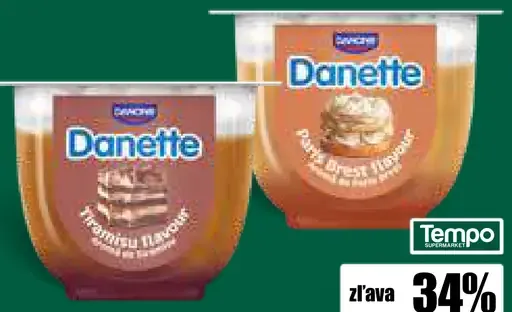Danette mliečny dezert