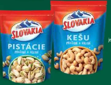 Slovakia Pistácie pražené solen&eacute