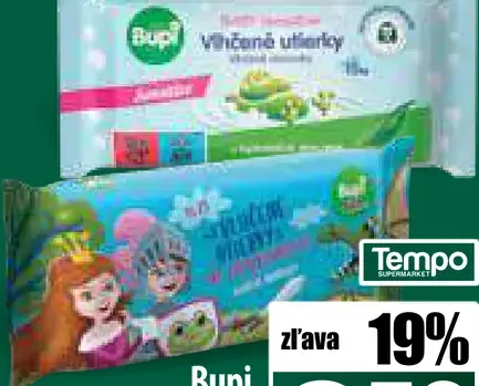 Bupi vlhčené utierky