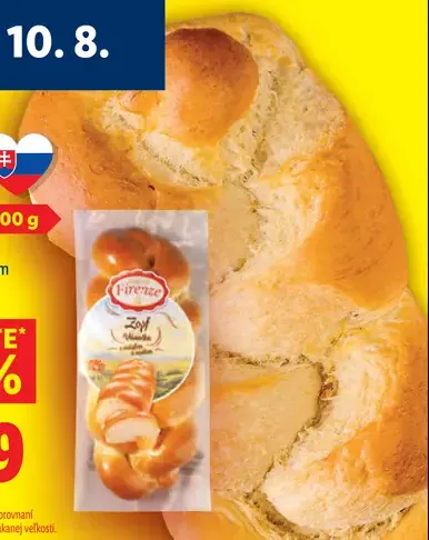 Vianočka s maslom a medom