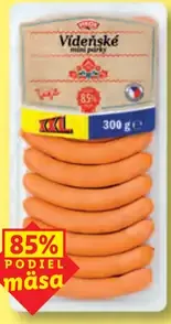 Viedenské mini párky