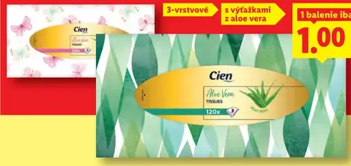 Cien Kozmetické utierky