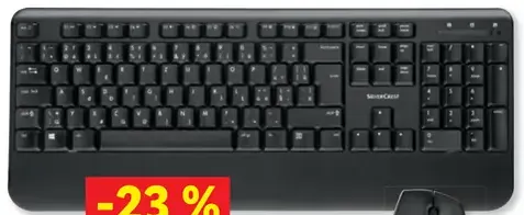 Silvercrest Bezdrôtová klávesnica s myšou