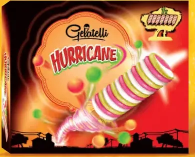 Gelatelli Hurricane zmrzlina