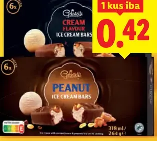 Gelatelli zmrzlinové tyčinky