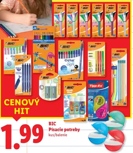 Písacie potreby 15-dielna súprava
