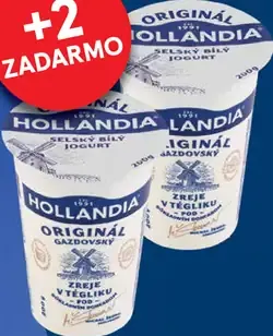 Hollandia Bio jogurt gazdovský biely s kultúrou BiFi