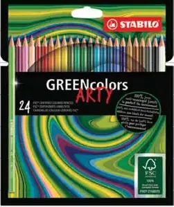Stabilo Greencolors Arty pastelky