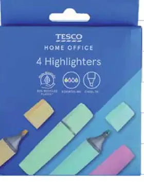 Tesco zvýrazňovače
