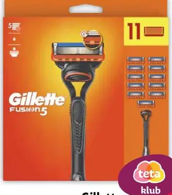 Gillette Fusion5 pánsky strojček + 2 náhradné hlavice